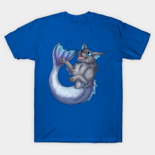 Purrmaid: Blue T-Shirt